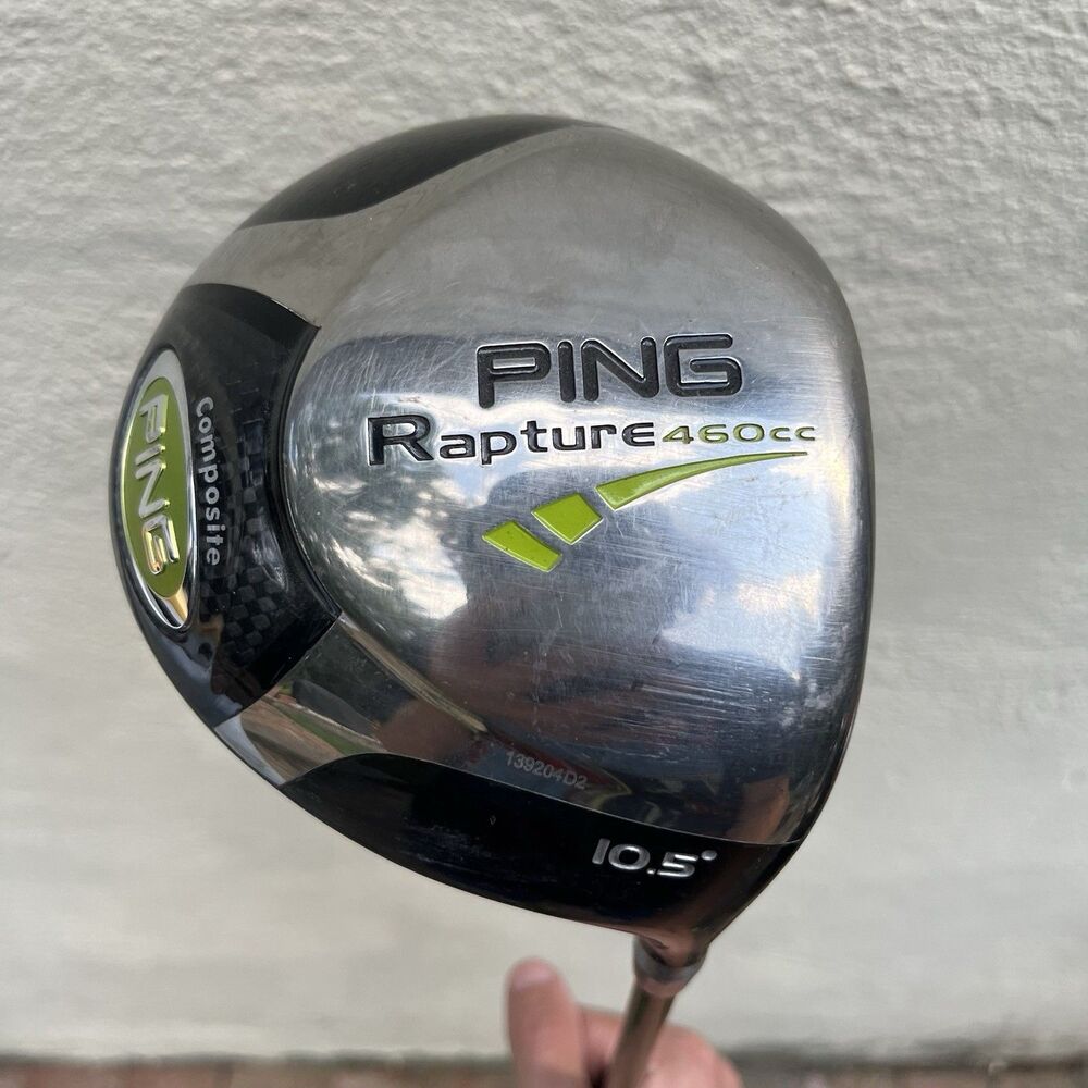 PING Rapture 460cc Driver 10.5 *  S 65R Graphite Shaft Regular Flex RH 46 Inch
